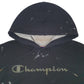 Mens Black Champion  Hoodie Jumper