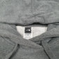 Mens Grey The North Face Spellout Hoodie Jumper