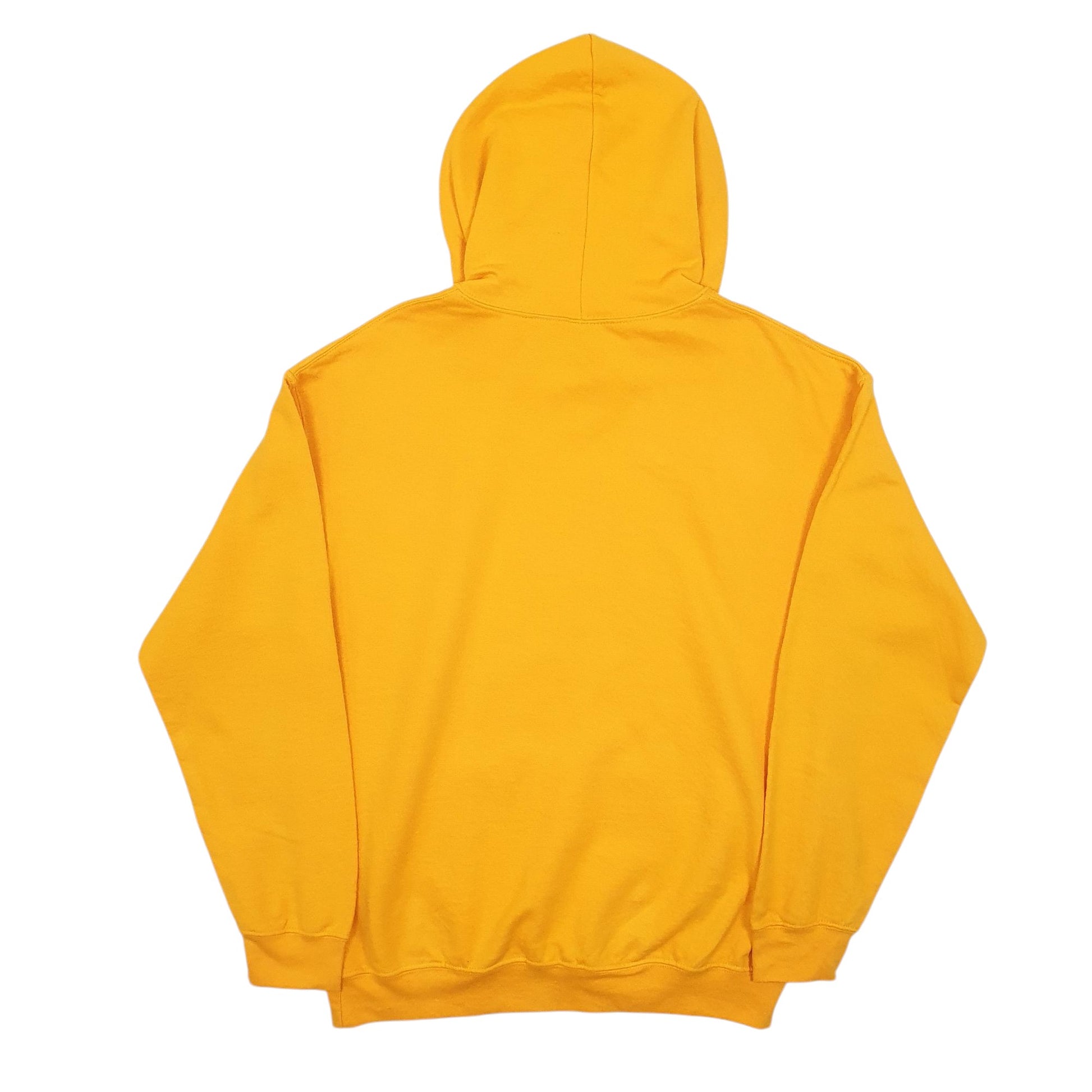 Mens Yellow Gildan  Hoodie Jumper