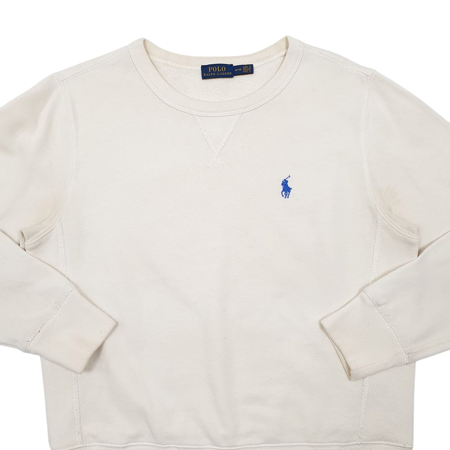 Womens Cream Polo Ralph Lauren  Crewneck Jumper