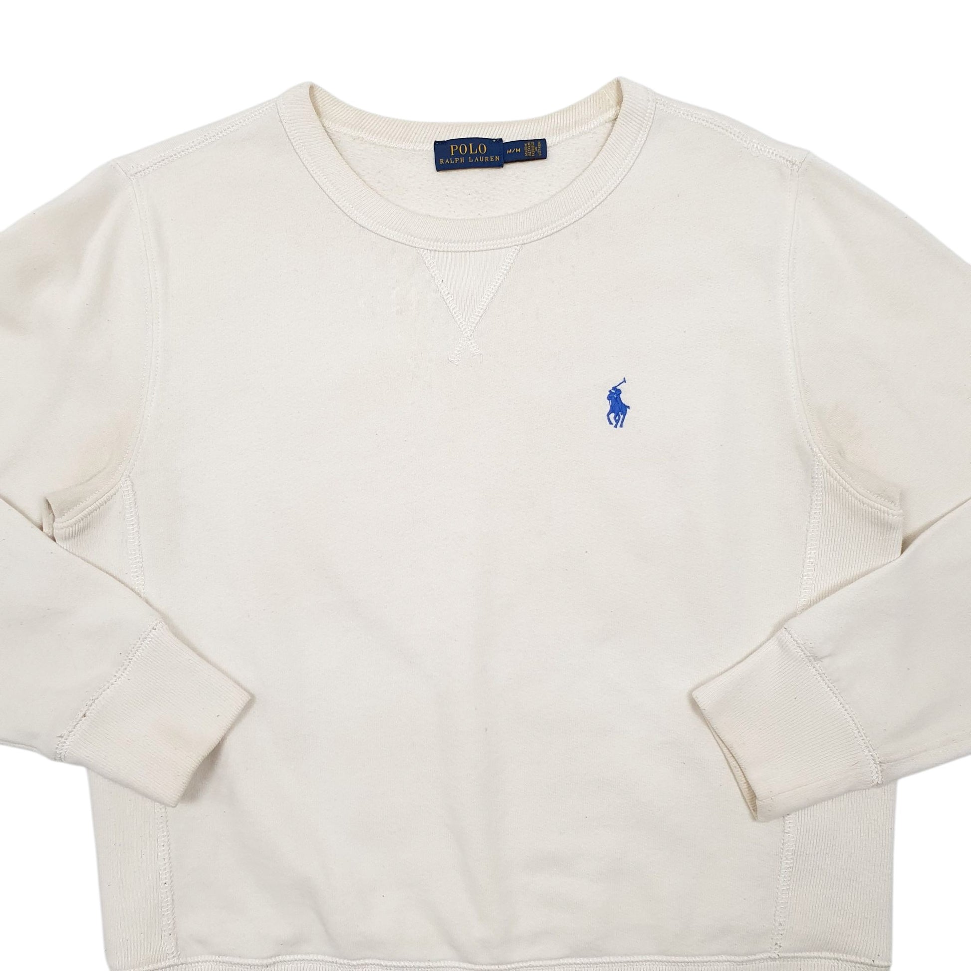 Womens Cream Polo Ralph Lauren  Crewneck Jumper