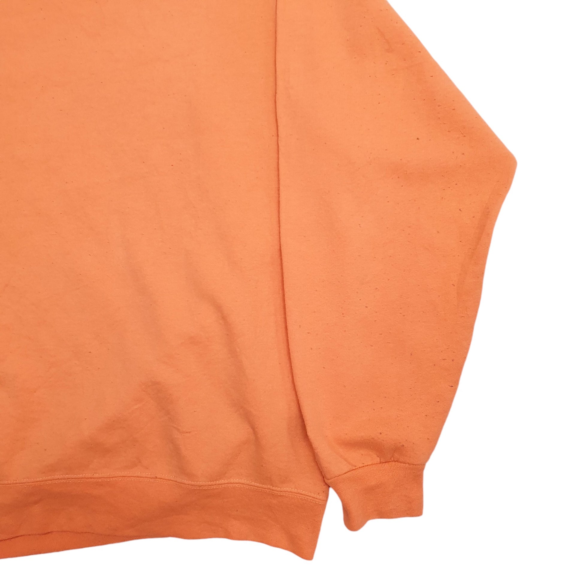 Mens Orange Champion  Crewneck Jumper