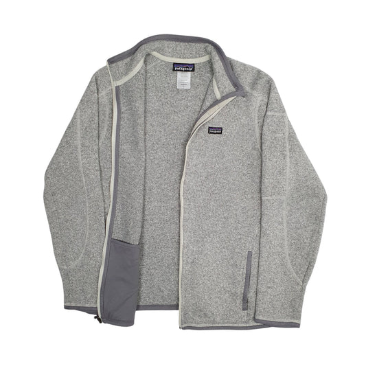 Womens Grey Patagonia Better Sweater Full Zip Jumper