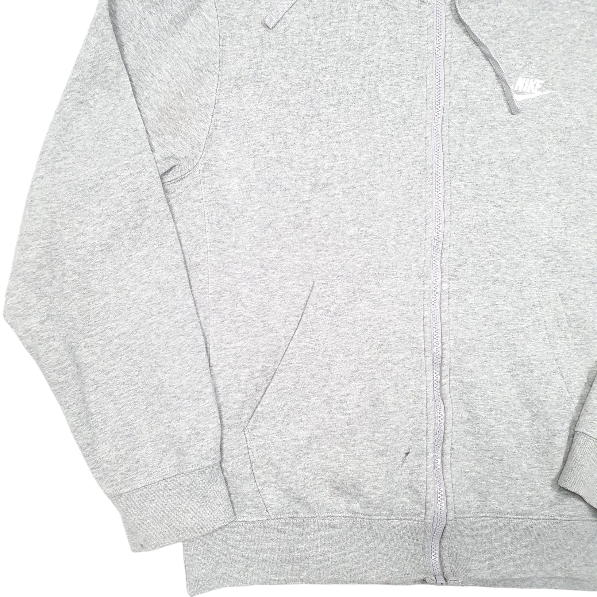 Mens Grey Nike  Full Zip Jumper