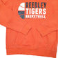 Mens Orange Nike Reedley Tigers Basketball Spellout Hoodie Jumper