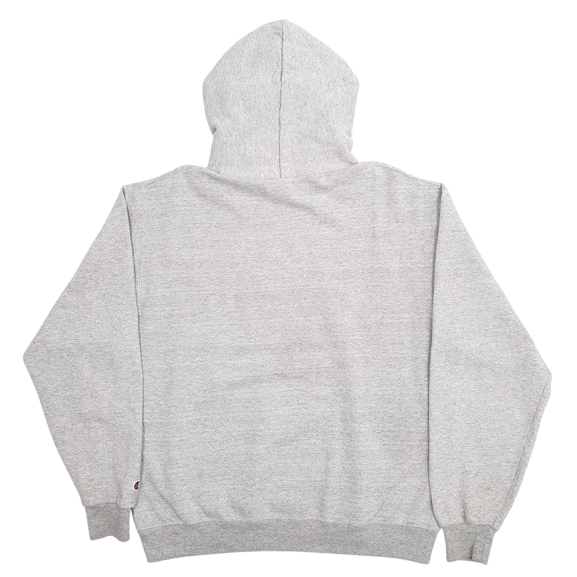 Mens Grey Champion New Orleans Spellout Hoodie Jumper
