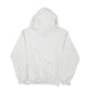 Mens White Gildan Colorado Mountains Skiing Hoodie Jumper
