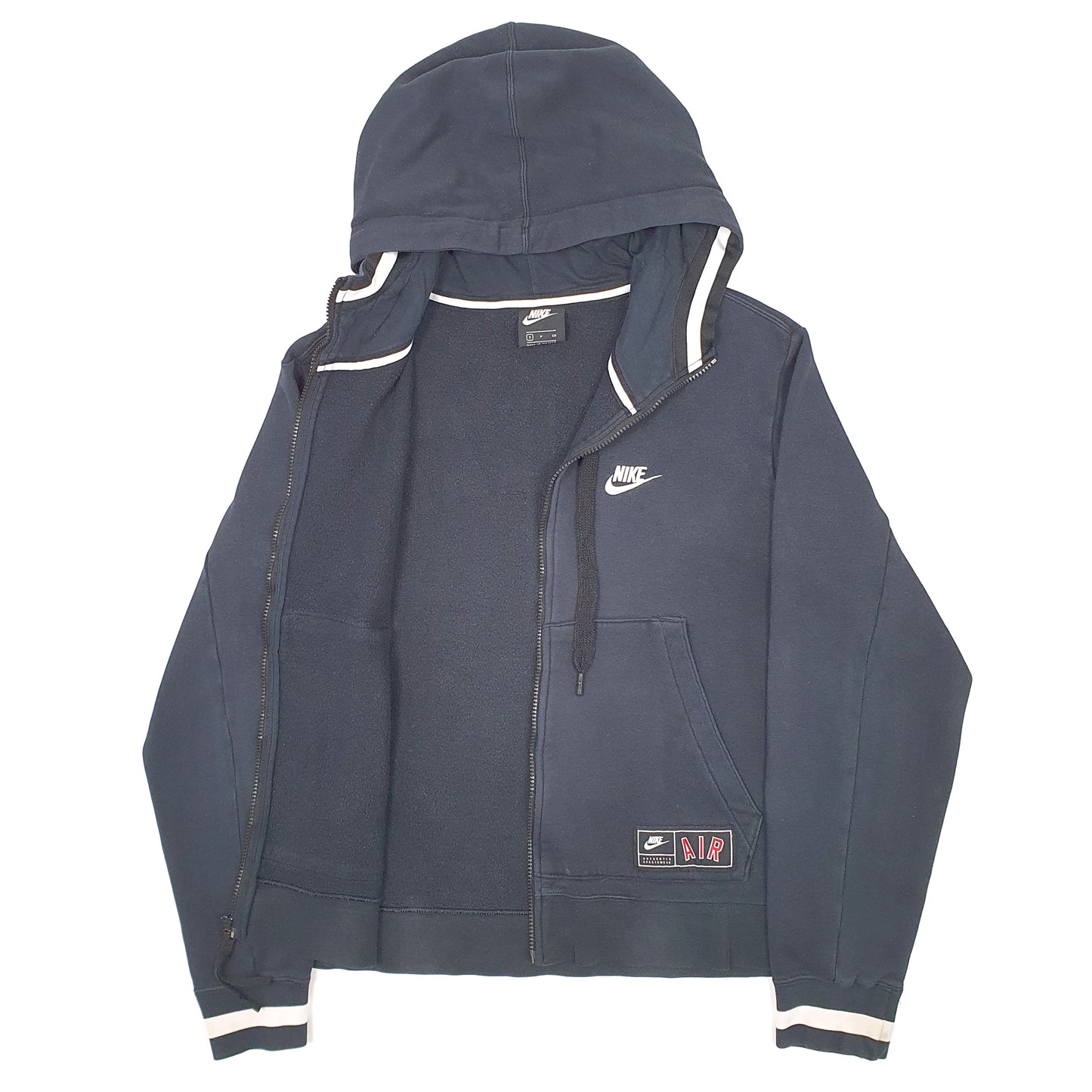 Mens Black Nike Air Hoodie Full Zip Jumper