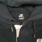 Womens Black Nike Button Sportswear Hoodie Jumper