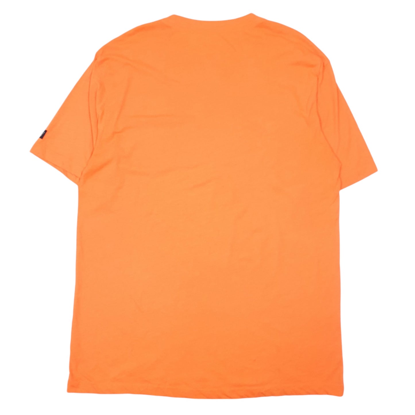 Mens Orange Dickies Pocket Workwear High Vis Short Sleeve T Shirt