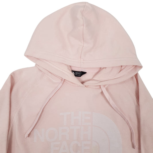 Womens Pink The North Face Stains on the front, right sleeve and Cuff. Hoodie Jumper