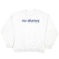 Mens Grey Gildan National University Alumni Crewneck Jumper