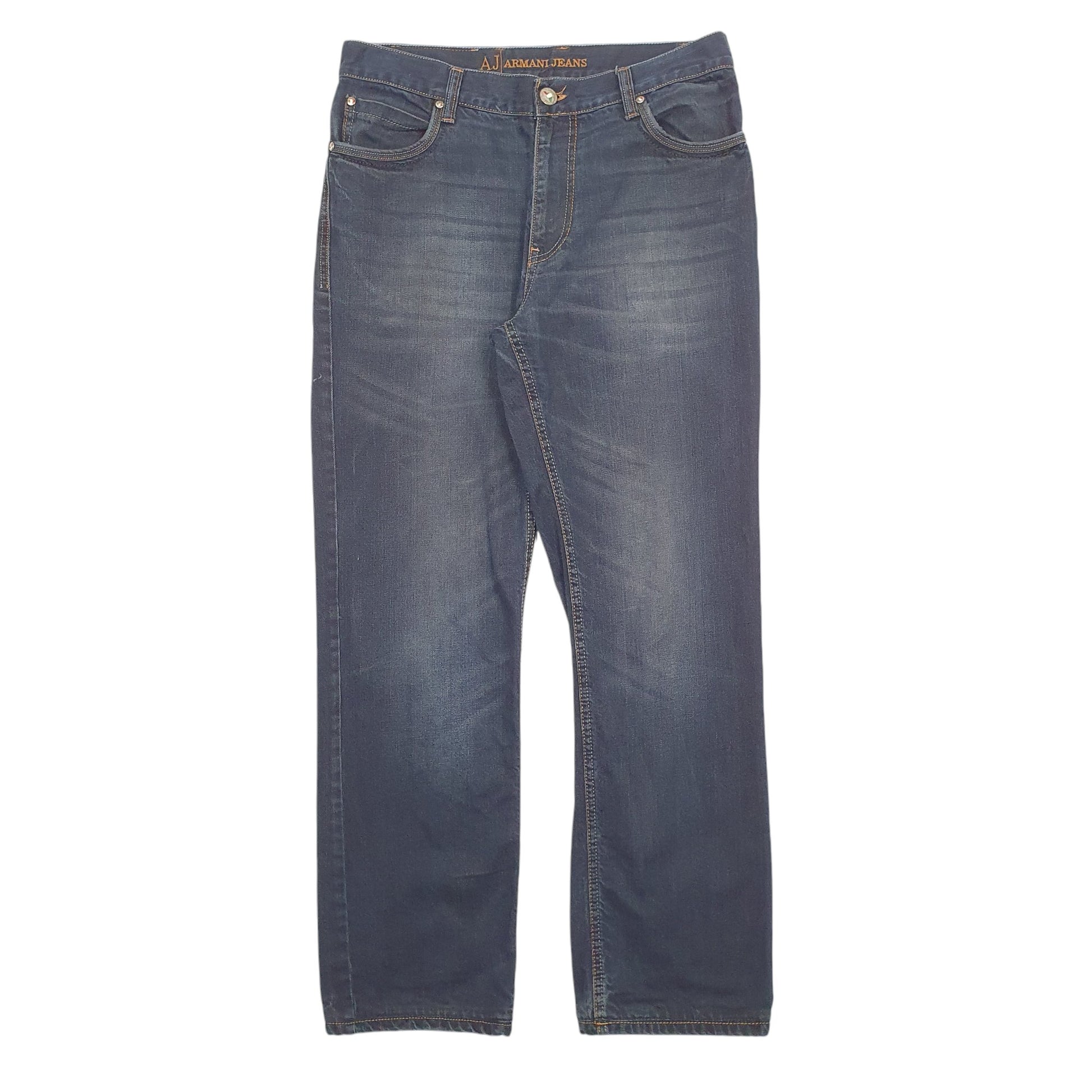 Mens Navy Armani  Casual JeansW32 L30