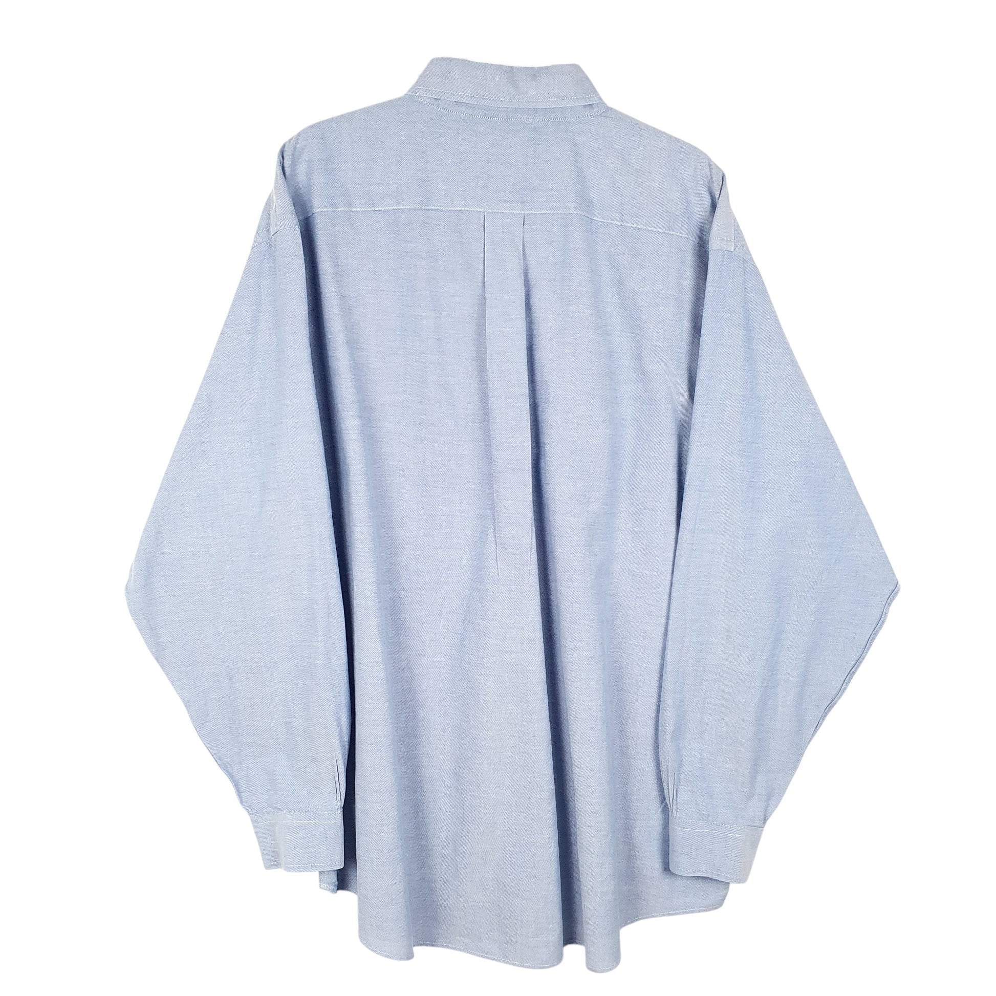 Mens Blue Brooks Brothers Madison Long Sleeve Shirt