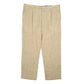 Mens Beige Burberry Hayden Double Pleated Chino Trousers