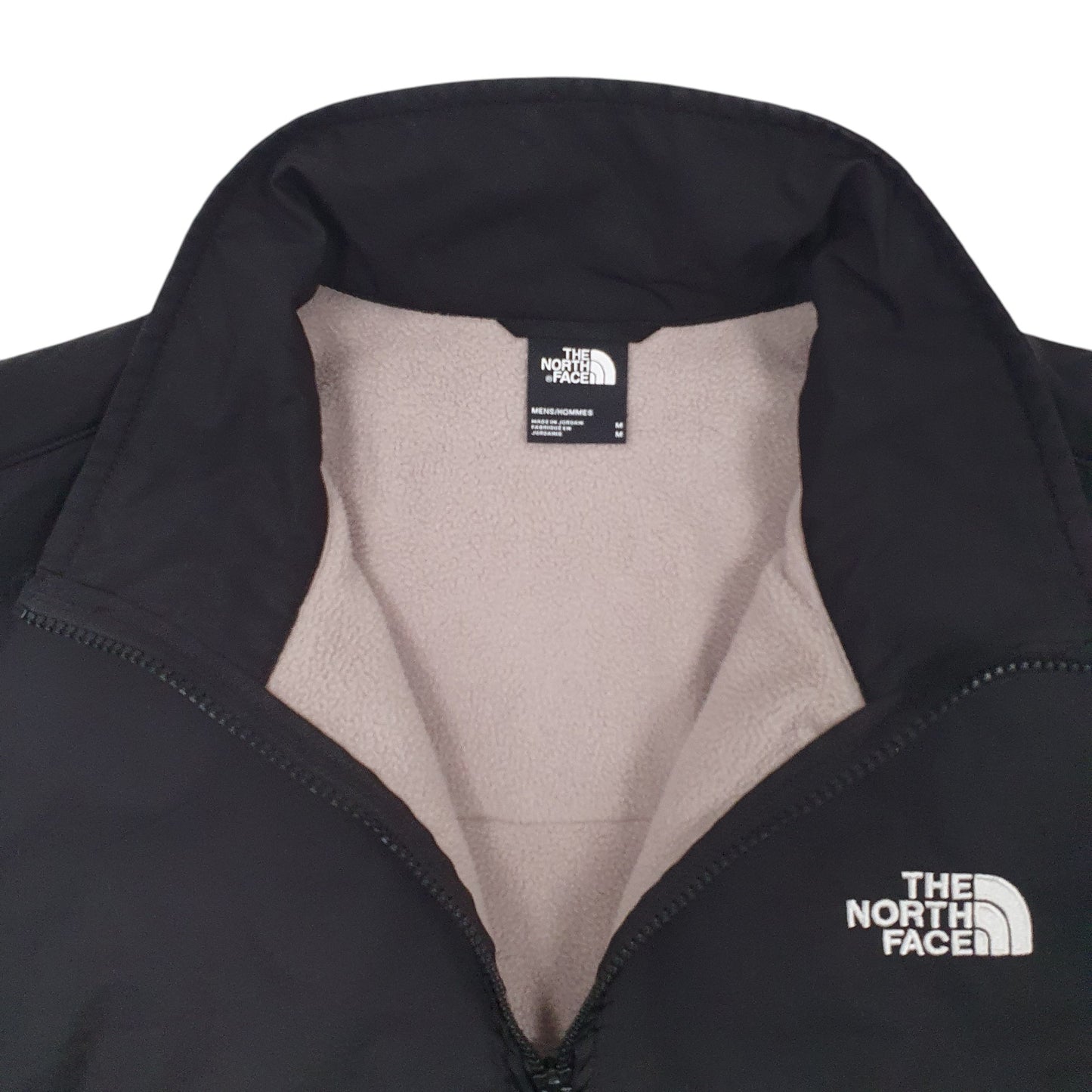 Mens Grey The North Face  Quarter Zip Jumper