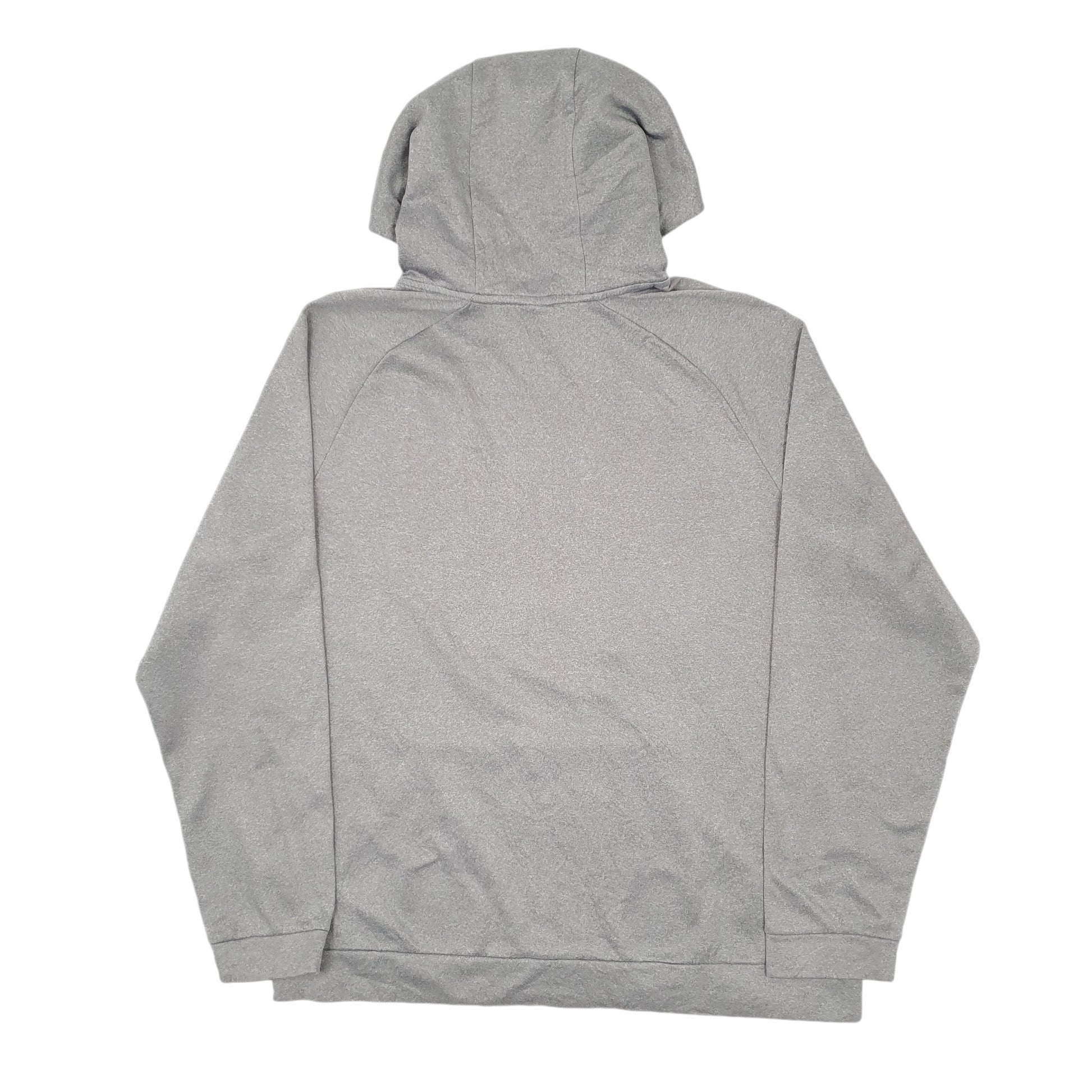 Mens Grey Nike Dri Fit Hoodie Jumper