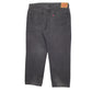 Mens Black Levis  550 JeansW40 L30