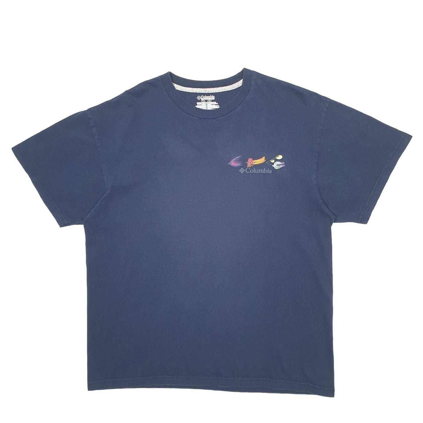 Mens Columbia Sportswear Short Sleeve PFG Fishing T Shirt L - Quality Used Clothing - Vintage Clothes - Bundl Clothing