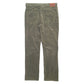 Mens Green Lee  Corduroy Trousers