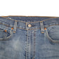Mens Blue Levis Stretch 502 JeansW33 L32