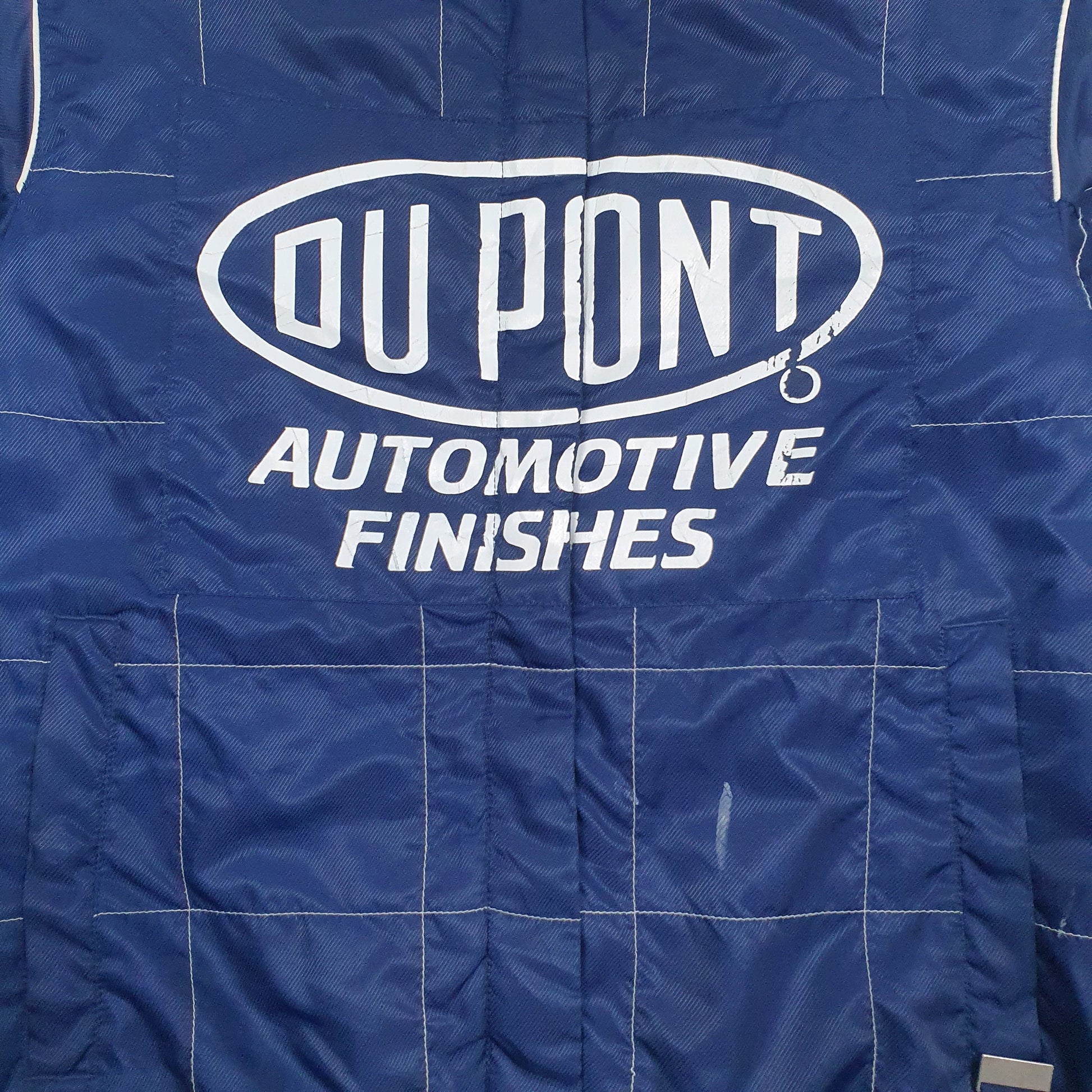 Womens Blue Chase Authentics Racing Vintage Du Point  Coat