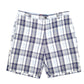 Mens Blue Chaps Madras Ivy League Chino Shorts