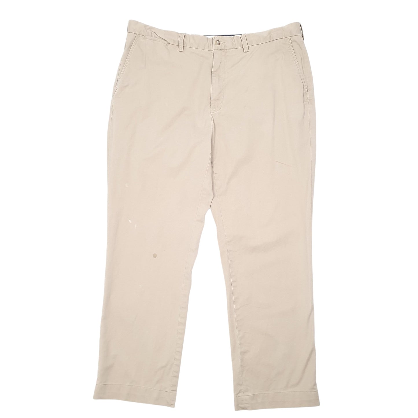 Mens Beige Polo Ralph Lauren Stretch Classic Chino Trousers