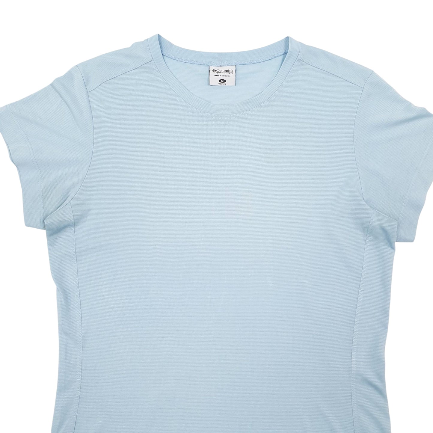 Womens Blu Columbia Active Wear Short Sleeve T Shirt