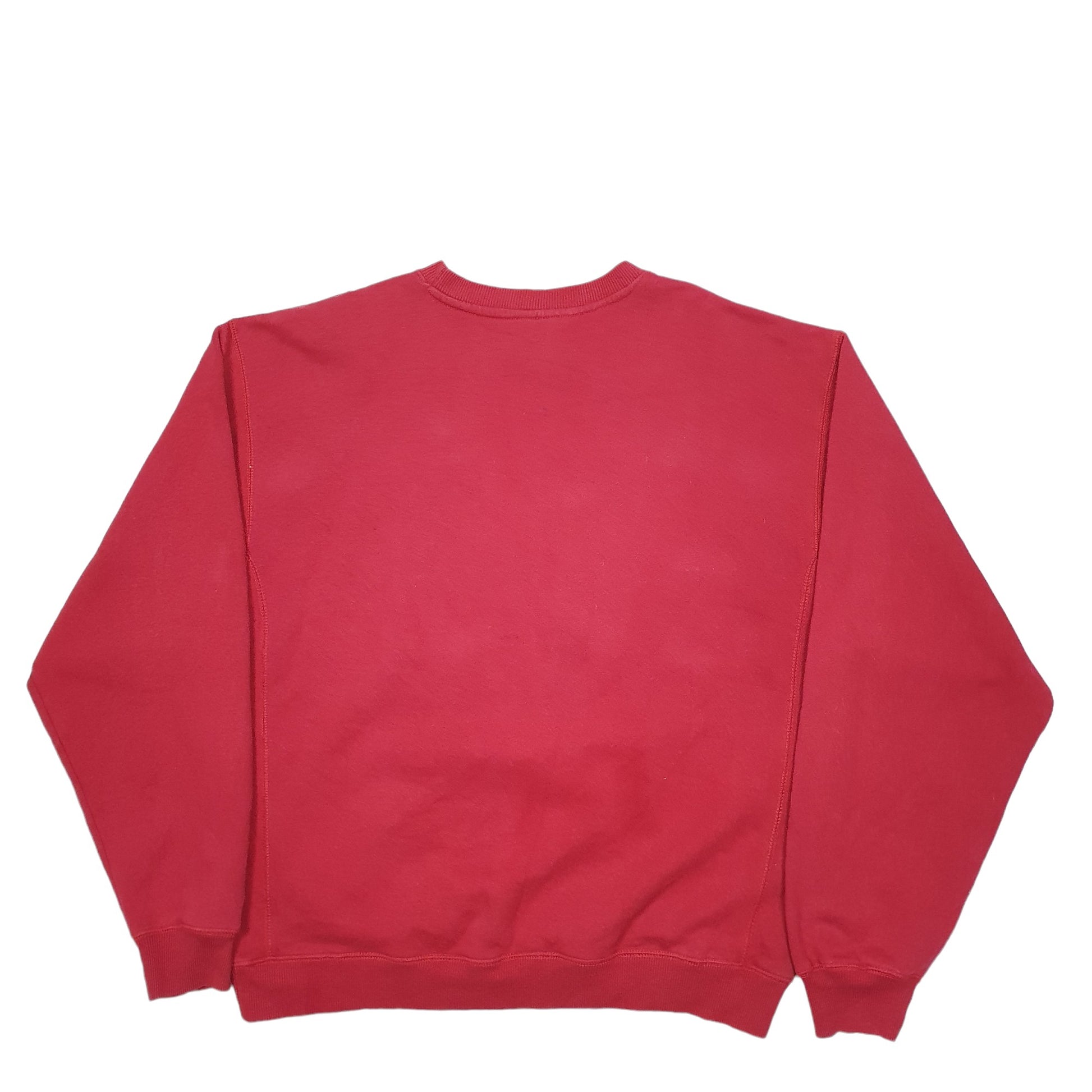Mens Red Colosseum Alabama Crewneck Jumper