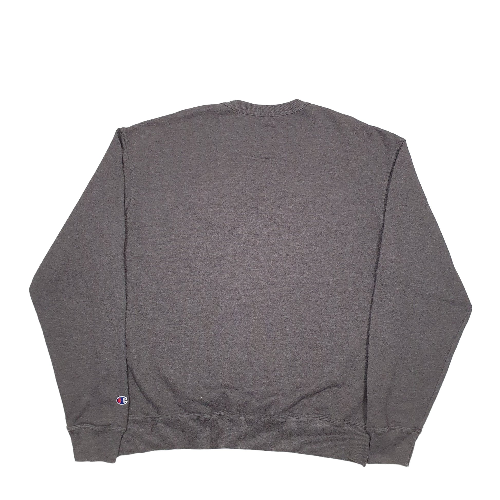 Mens Grey Champion  Crewneck Jumper