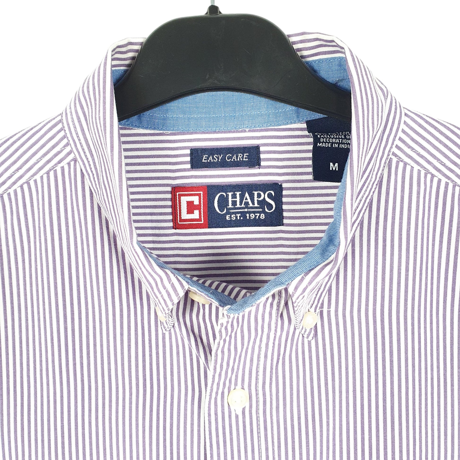 Mens Purple Chaps  Long Sleeve Shirt