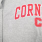 Mens Grey Old Varsity Brand Cornell College USA Big Red Hoodie Jumper