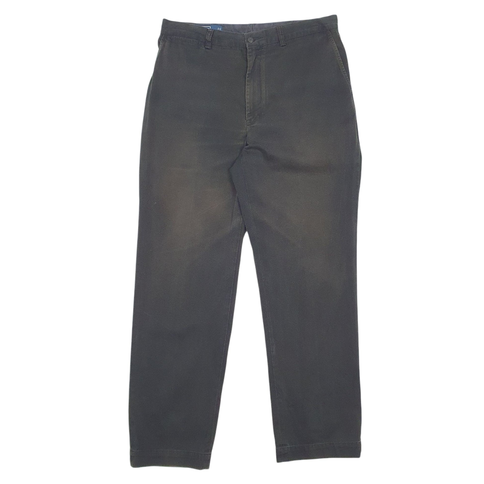 Mens Black Polo Ralph Lauren Prospect Pants Chino Trousers