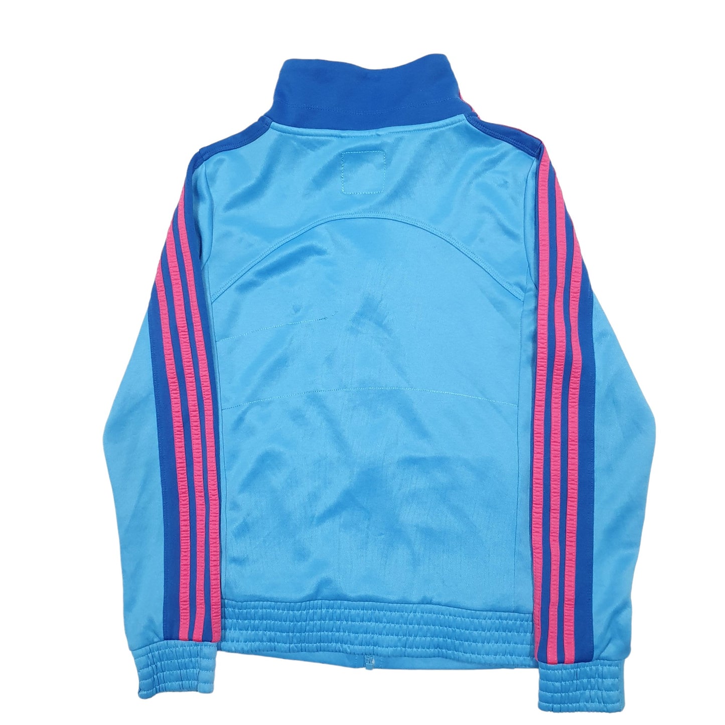 Womens Blue Adidas  Full Zip Jumper