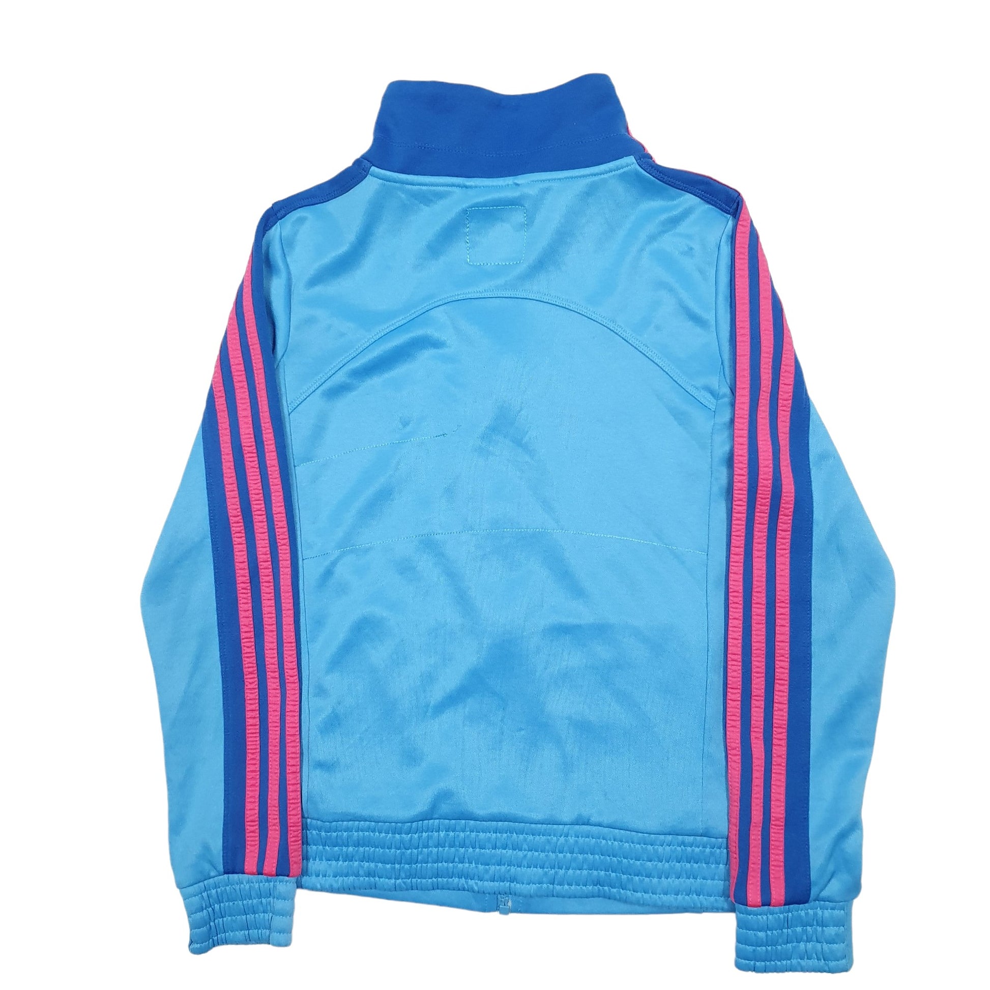 Womens Blue Adidas  Full Zip Jumper