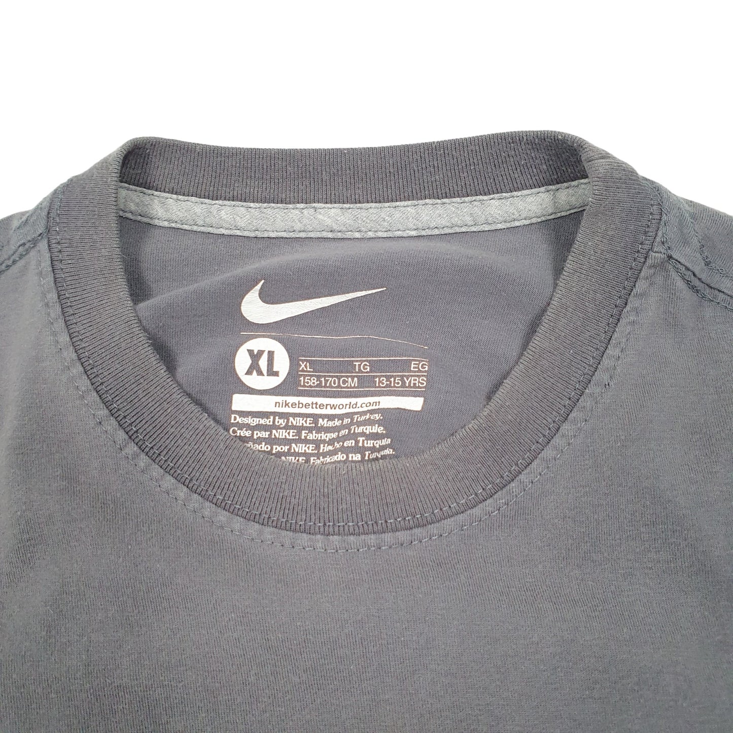 Mens Grey Nike  Short Sleeve T Shirt