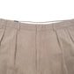 Mens Brown Polo Ralph Lauren Vintage Double Pleated Chino Trousers