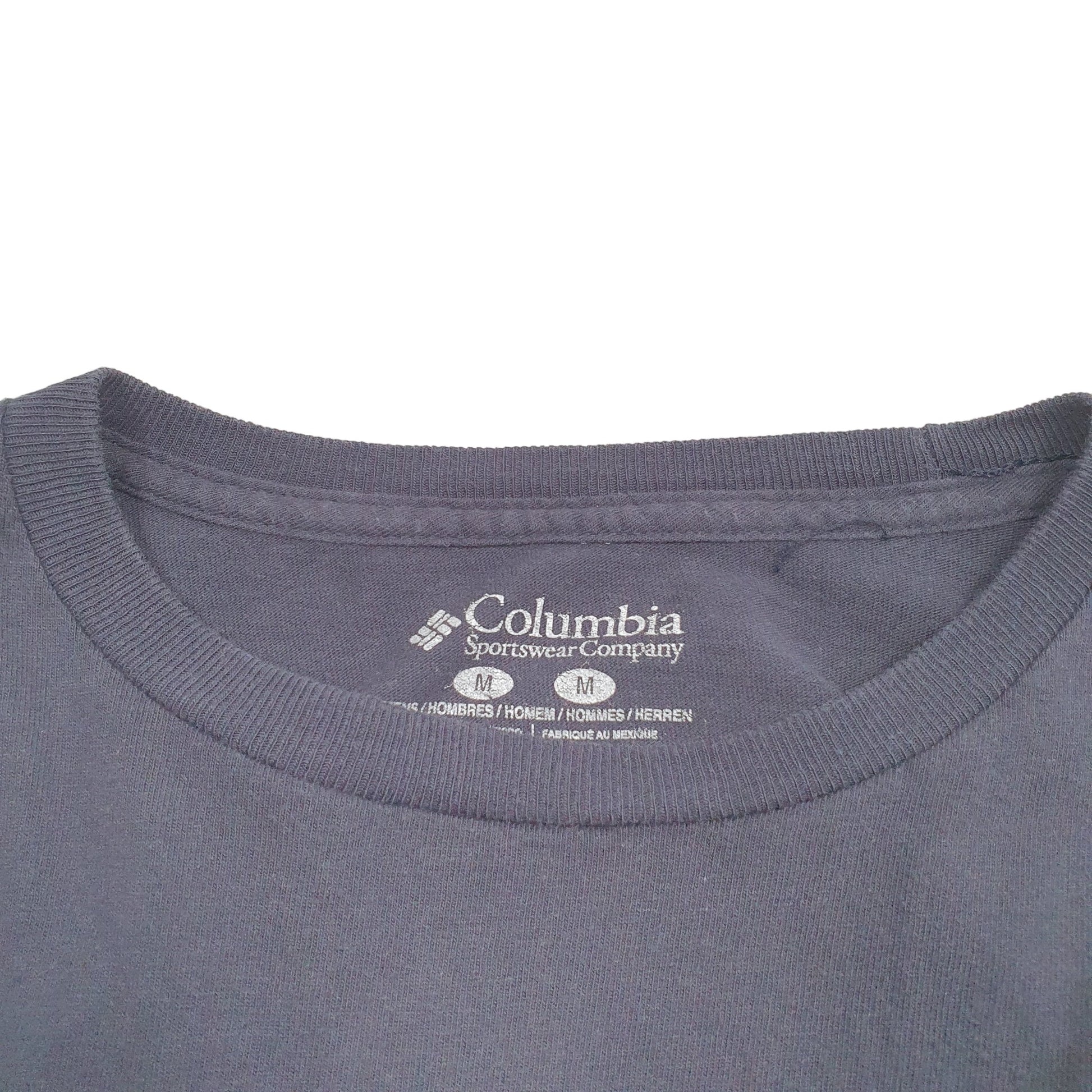 Mens Navy Columbia Sportswear PFG Fishing Long Sleeve T Shirt