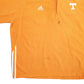 Mens Orange Adidas  Quarter Zip Jumper