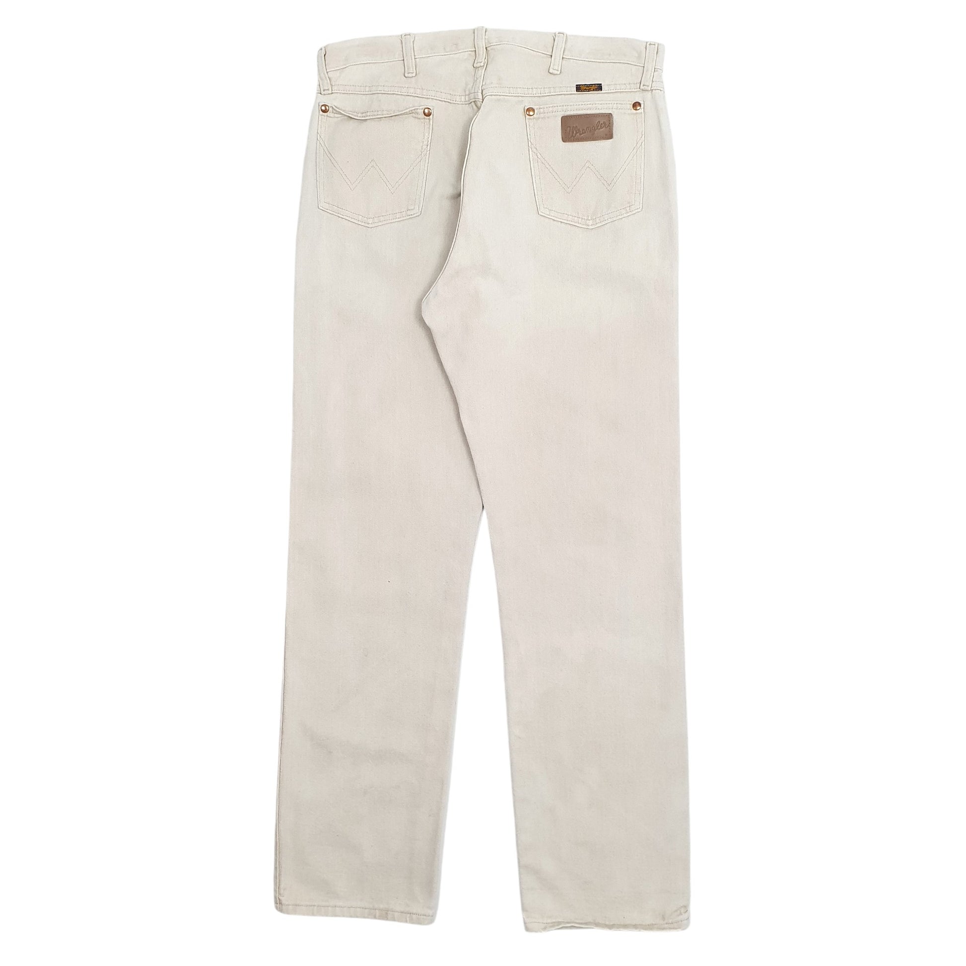 Mens Beige Lee  Regular JeansW36 L34