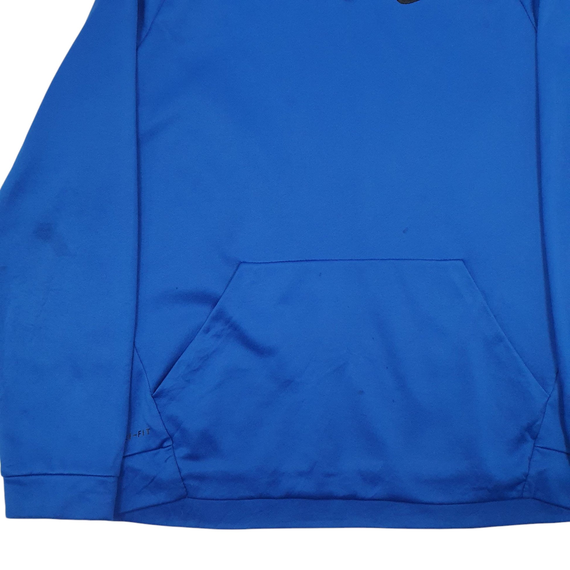 Mens Blue Nike Dri-Fit Active Wear Hoodie Jumper