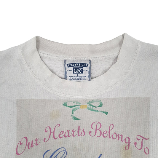 Mens Grey Lee Grandma Crewneck Jumper