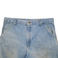 Mens Blue Carhartt Workwear Carpenter Shorts