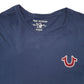Mens Navy True Religion  Long Sleeve T Shirt