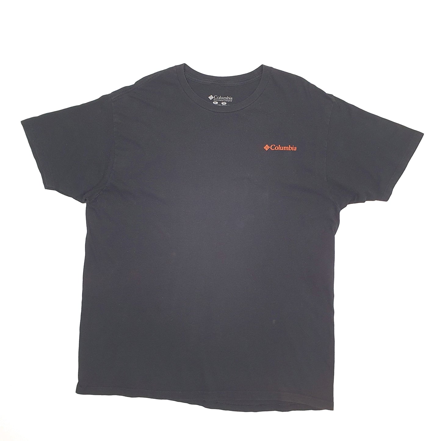 Mens Black Columbia Sportswear  Short Sleeve T Shirt