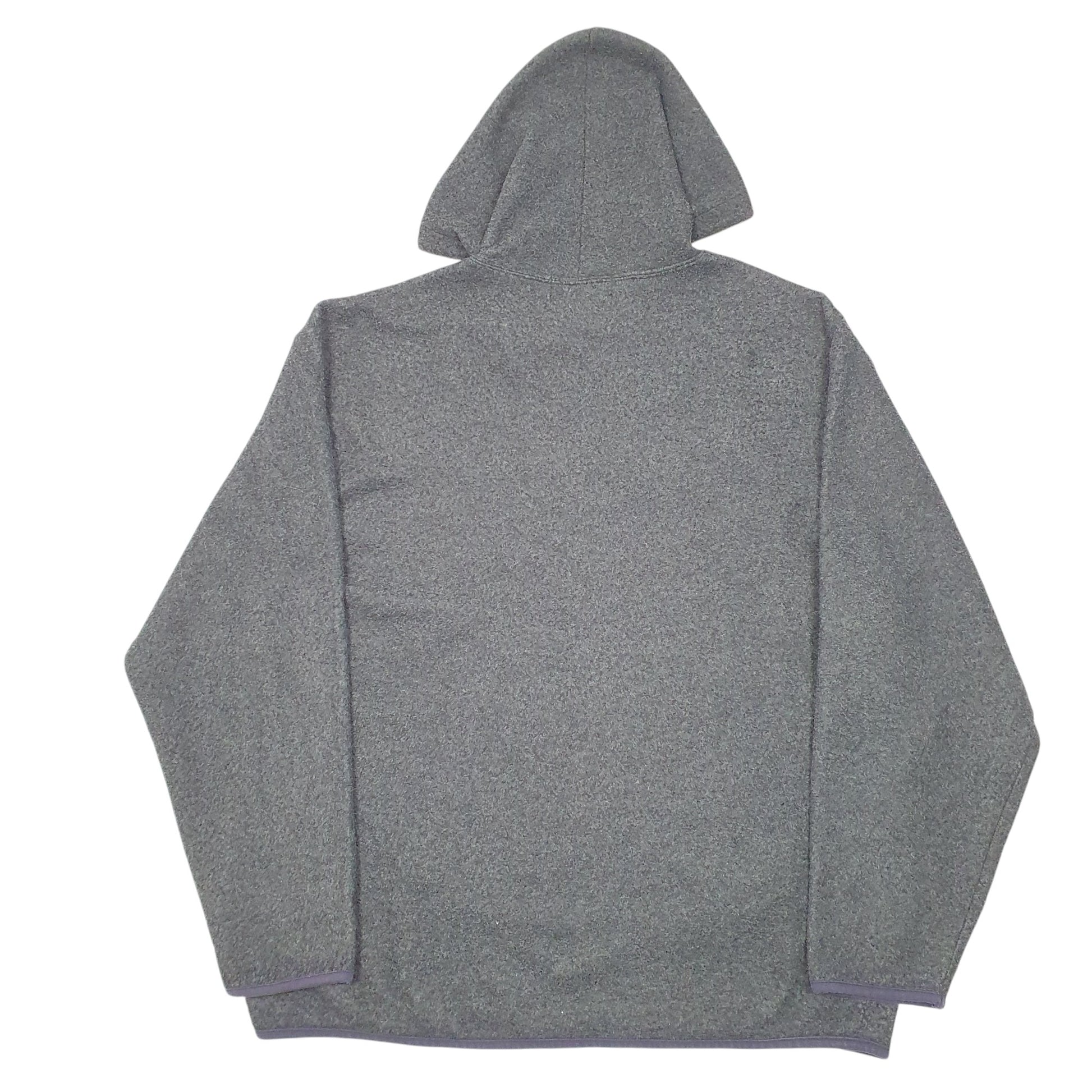Mens Grey Old Navy Spellout Hoodie Jumper