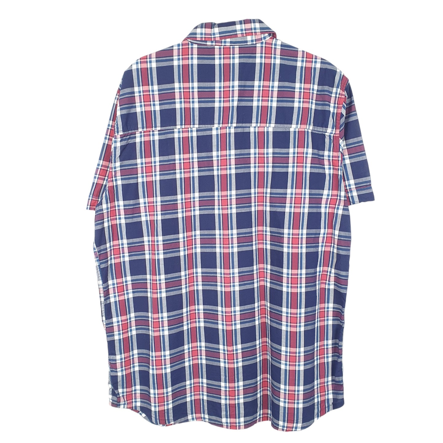 Mens Blue Quba & Co Spinnaker Short Sleeve Shirt