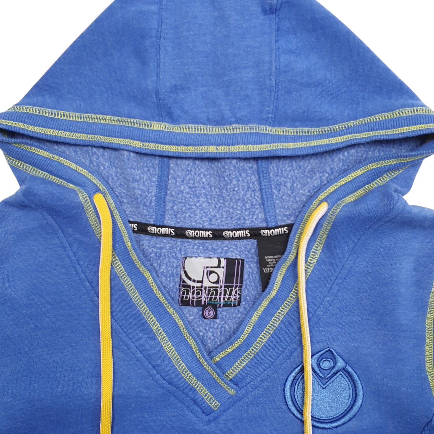 Womens Blue Nomis  Hoodie Jumper