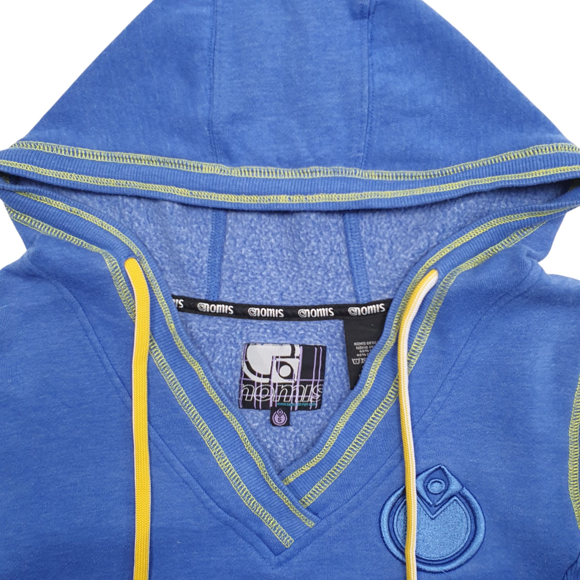 Womens Blue Nomis  Hoodie Jumper